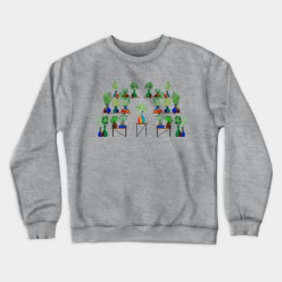 plants & pots III Crewneck Sweatshirt